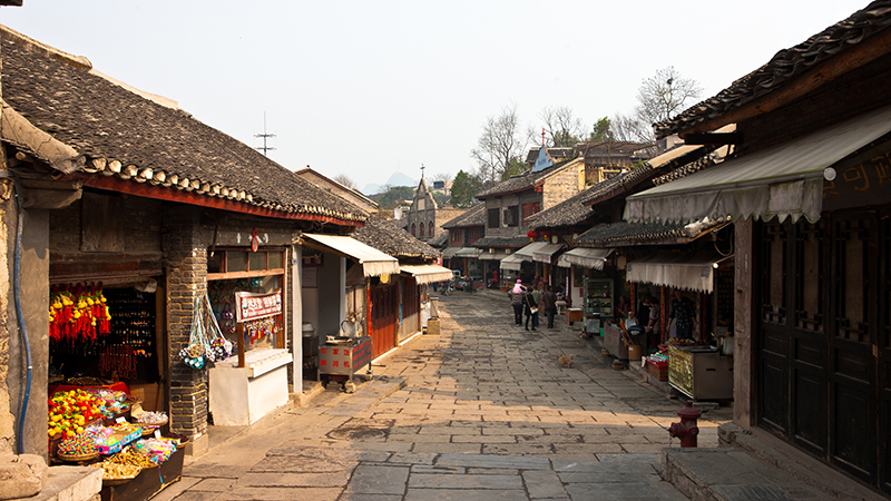 A picture of Qingyan Ancient Town